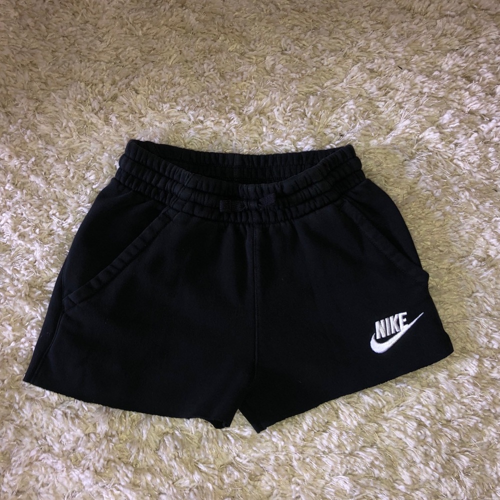 NIKE sweat shorts by me:) size youth large!